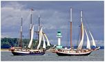 Teil - 4 - Impression Kieler Woche 2015 am 24.6. -- Wer gewinnt ........? -- von Jürgen Teute 