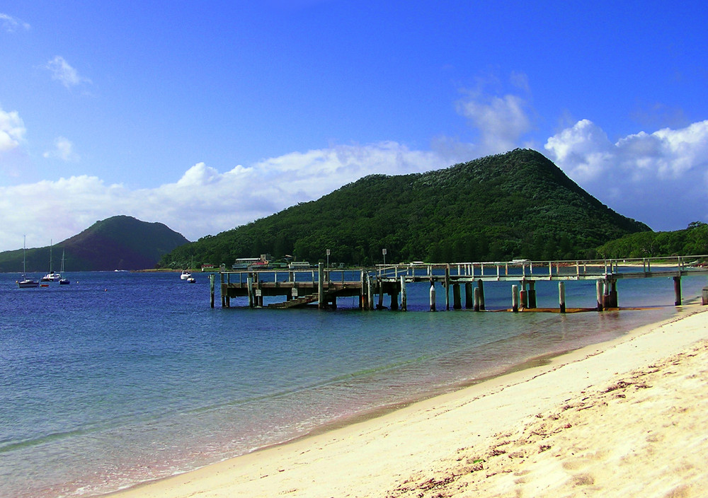 Beach and the sea