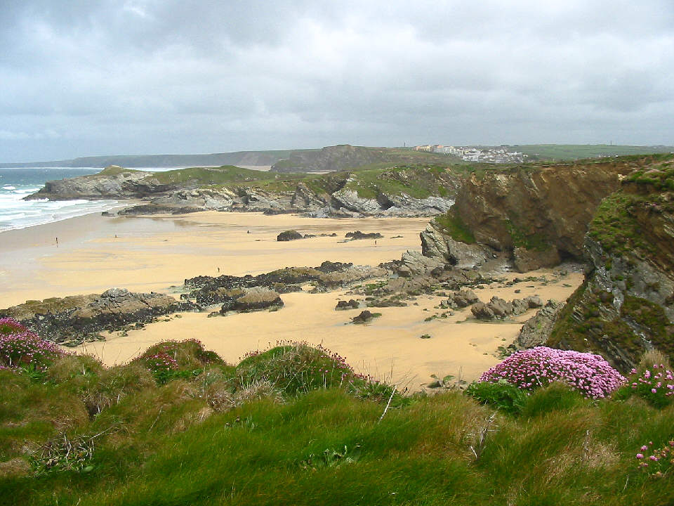 beach at Newquay