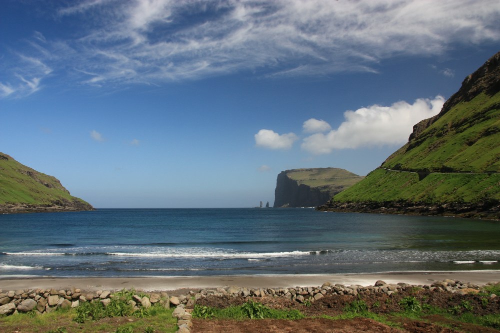 beach at Tjørnuvík