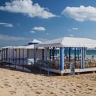 Beach-Bar an Barrosa Strand Costa de la Luz