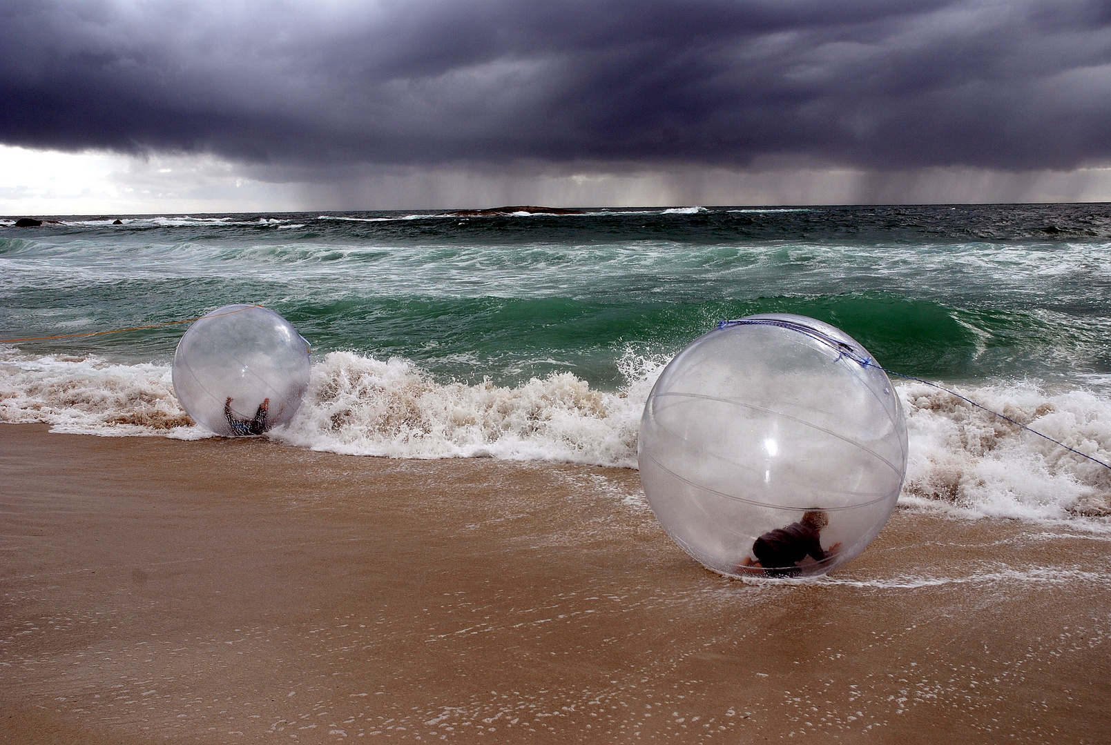 Beach bubble / Strandblasen Foto & Bild africa, southern africa