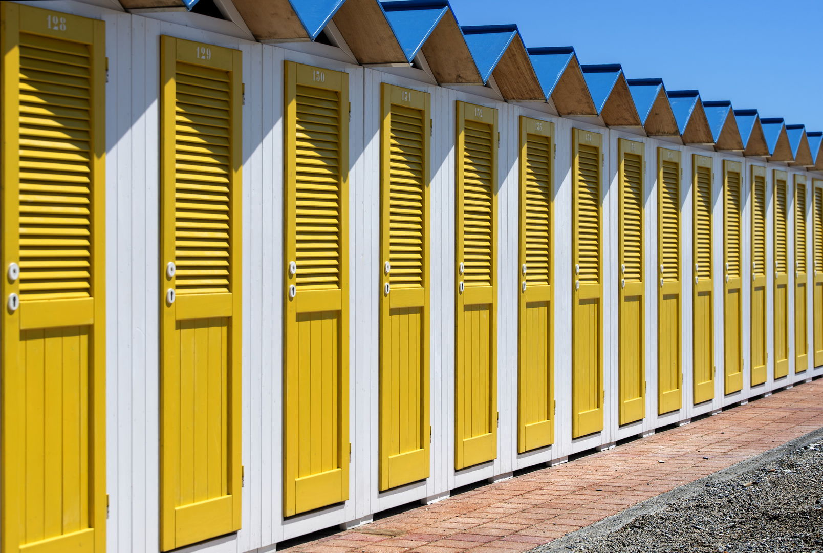 beach cabins