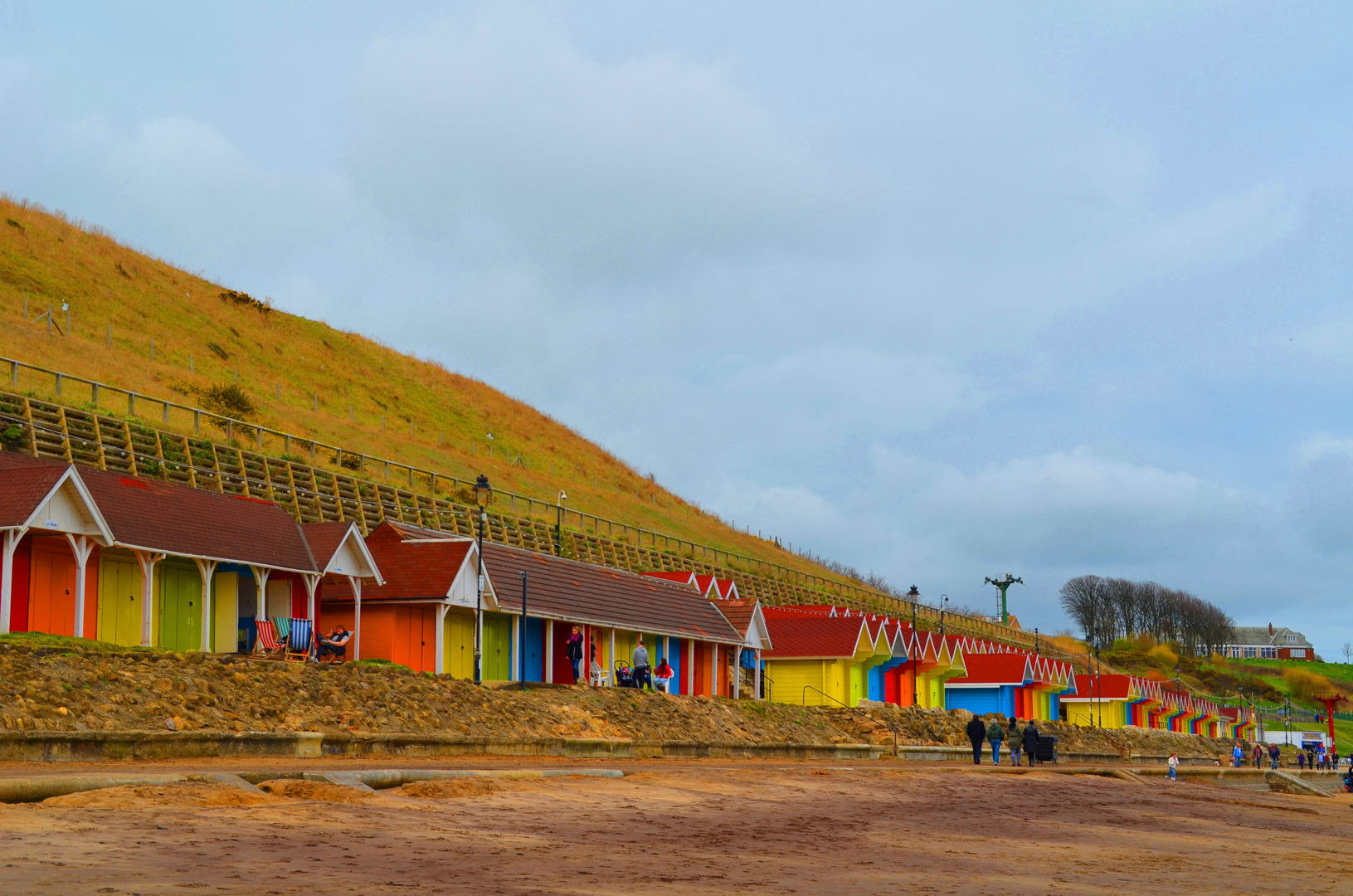 Beach Chalets in Scarborough