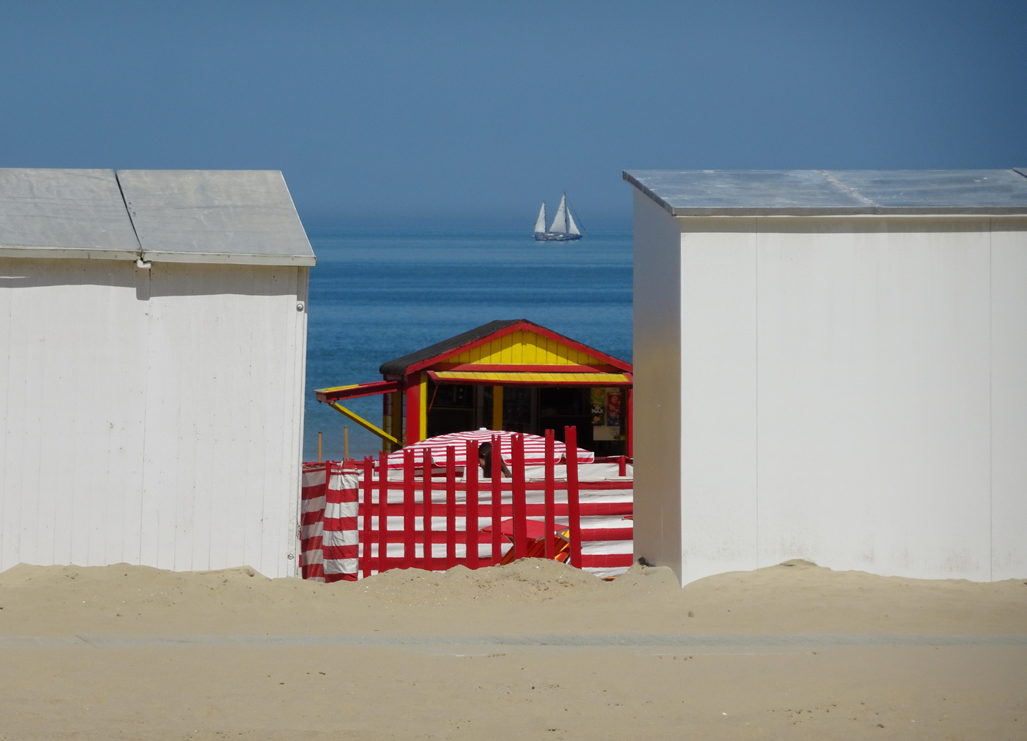 Beach Durchblick