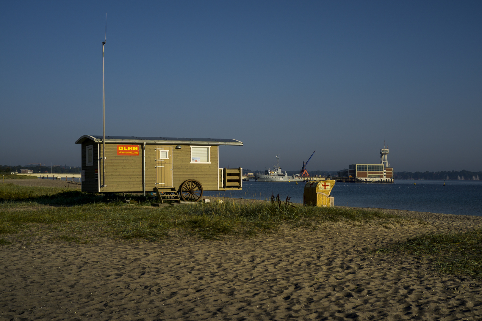 Beach Eckernförde marine view