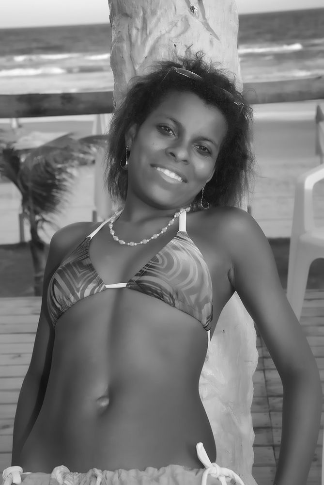 Beach-foto-session mit Rosana in Brasil