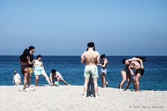 Beach games