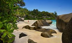 Beach Geheimnis Seychelles
