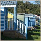 beach huts 5 at coldingham sands