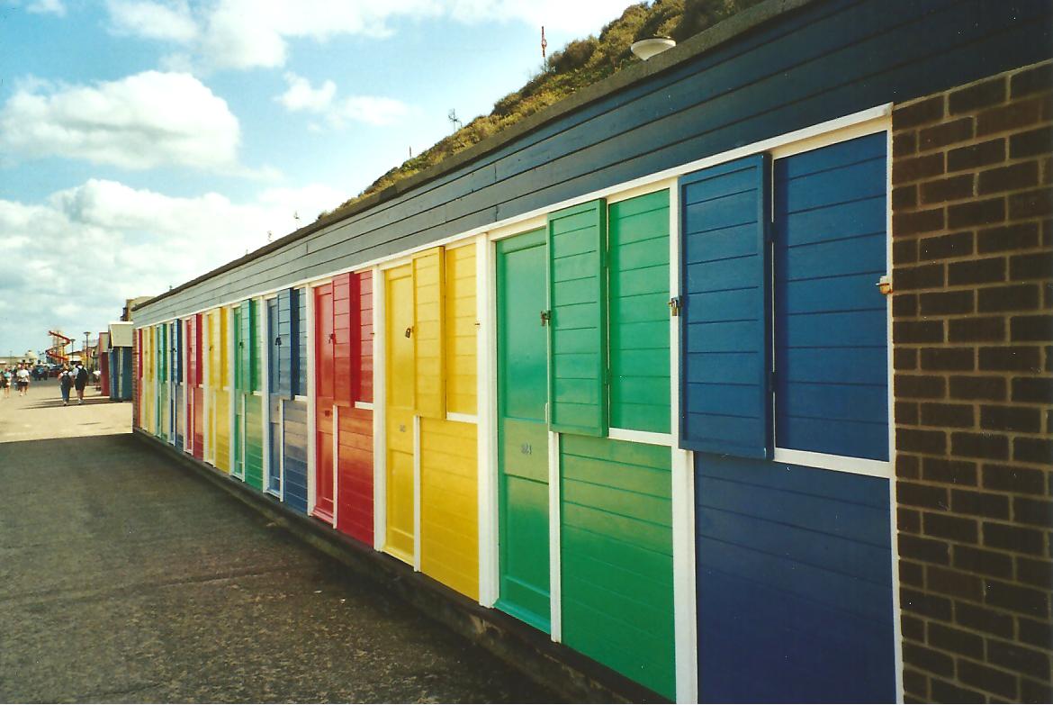 "Beach huts" in Cromer, Norfolk