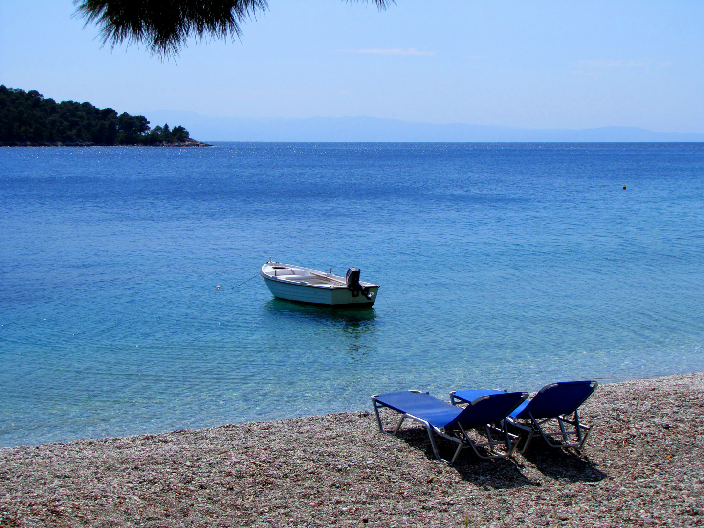 BEACH IN SKOPELOS....