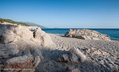 Beach in the evening