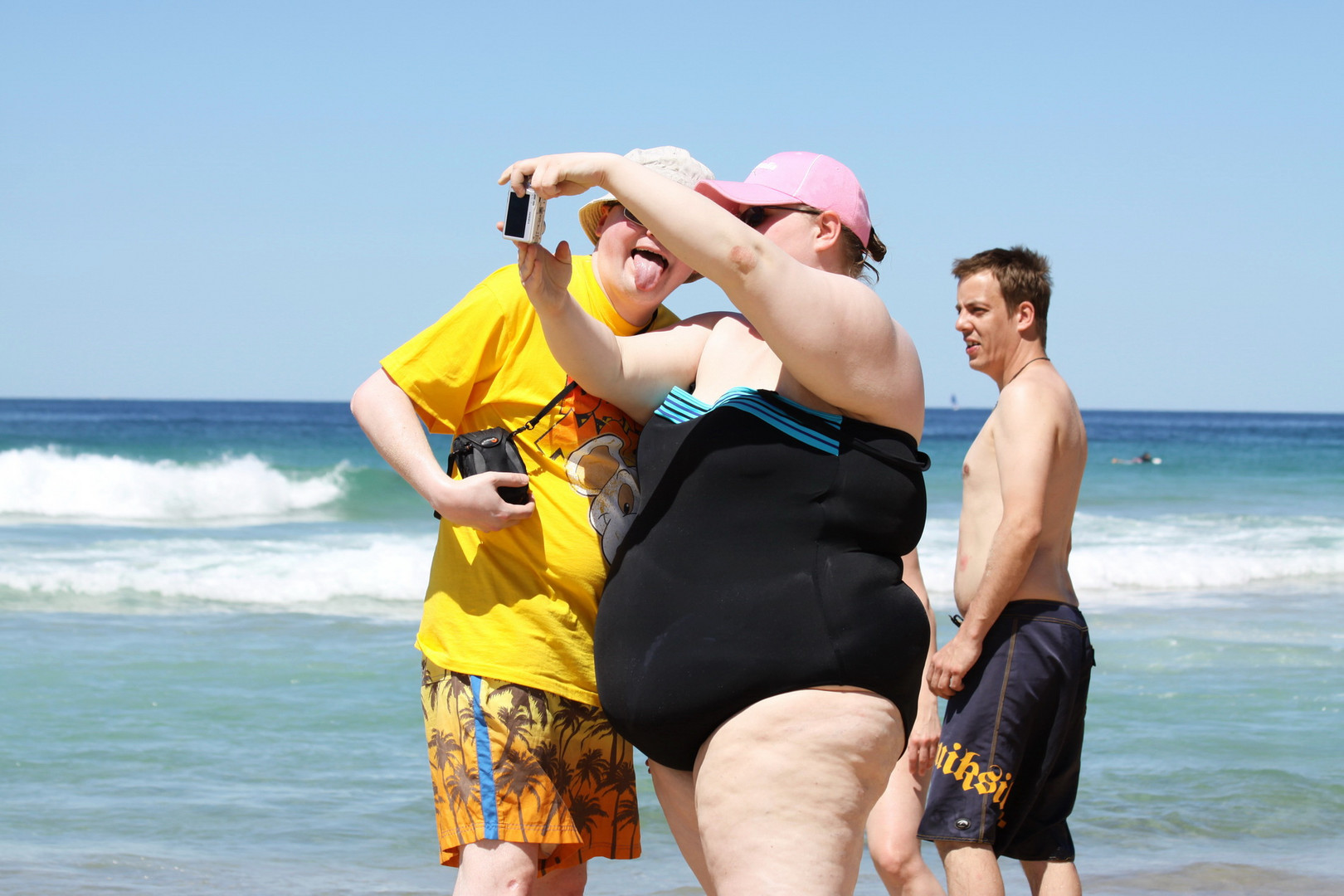 Beach life on Bondi Beach Australia