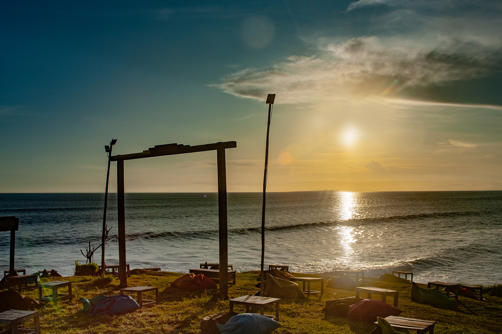 Beach Love at sunset