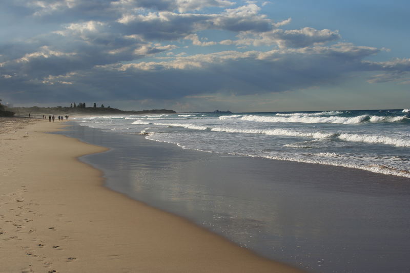 Beach near Brisbane, AUS