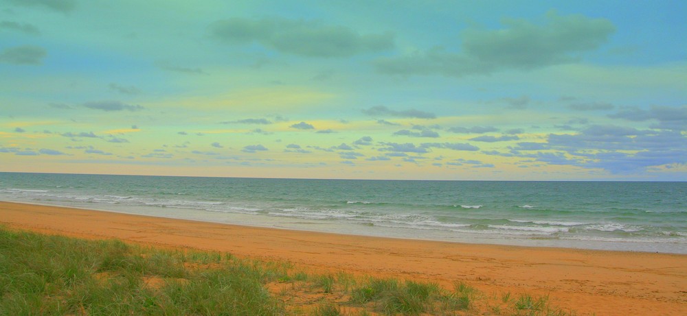 Beach near Bundaberg, Australia, Queensland