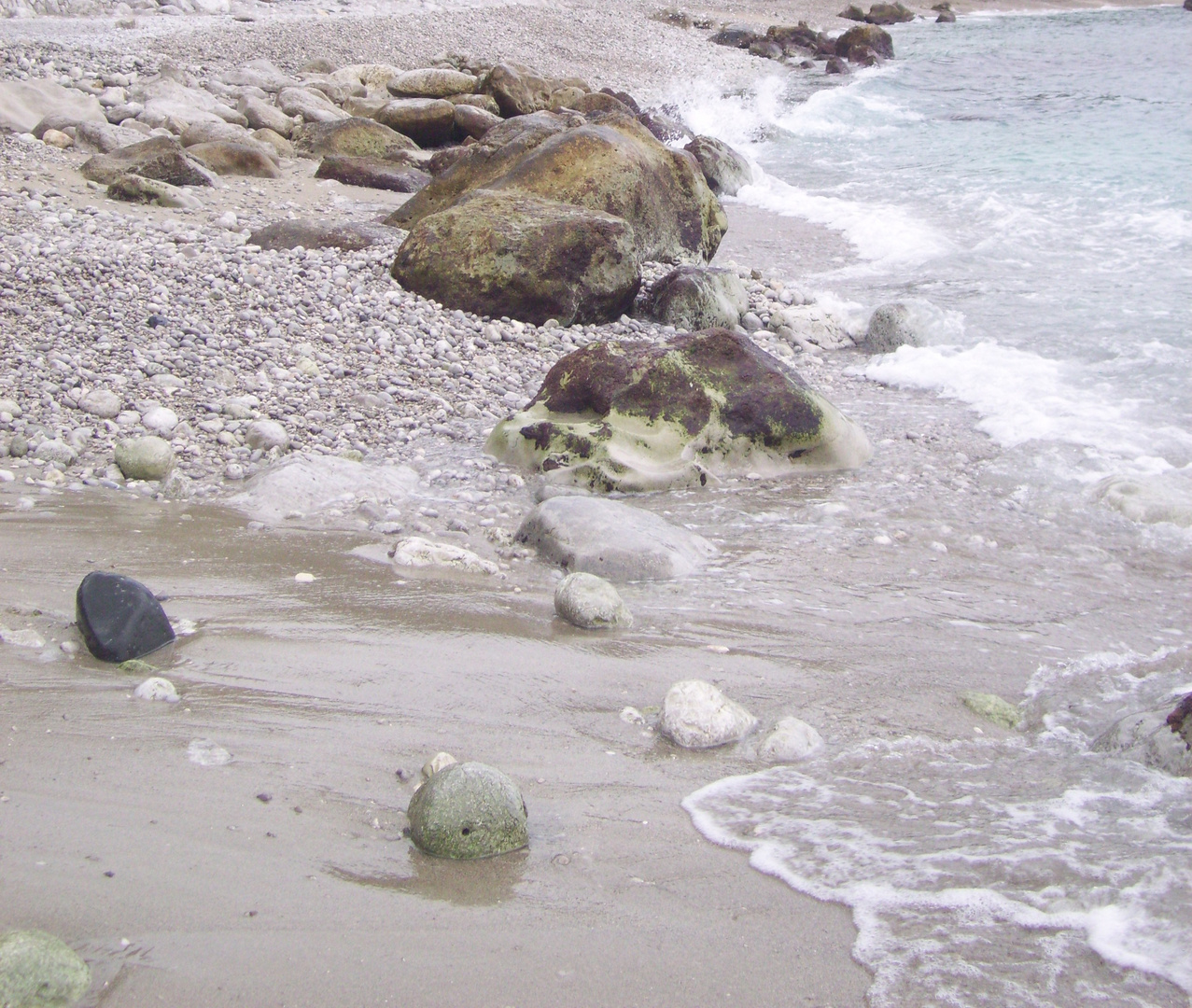 beach of capri.