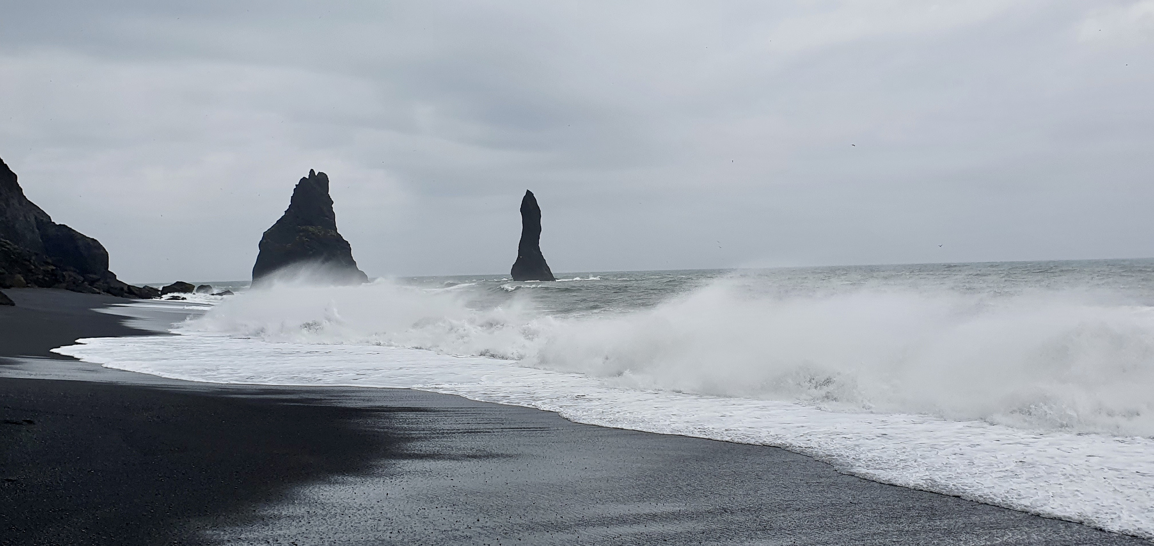 beach of reynisfjara / iceland