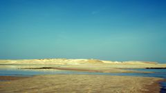 beach of Tiran island