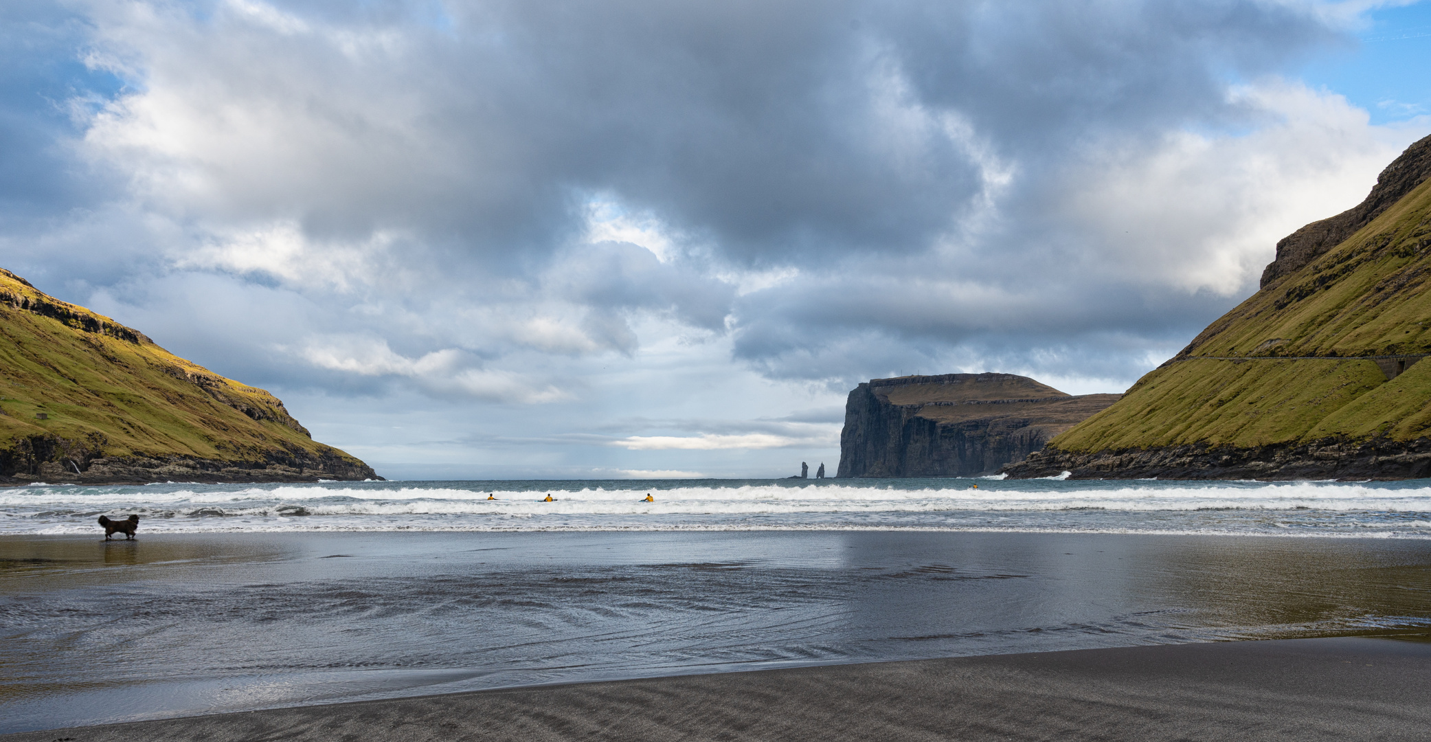 Beach of Tjørnuvík