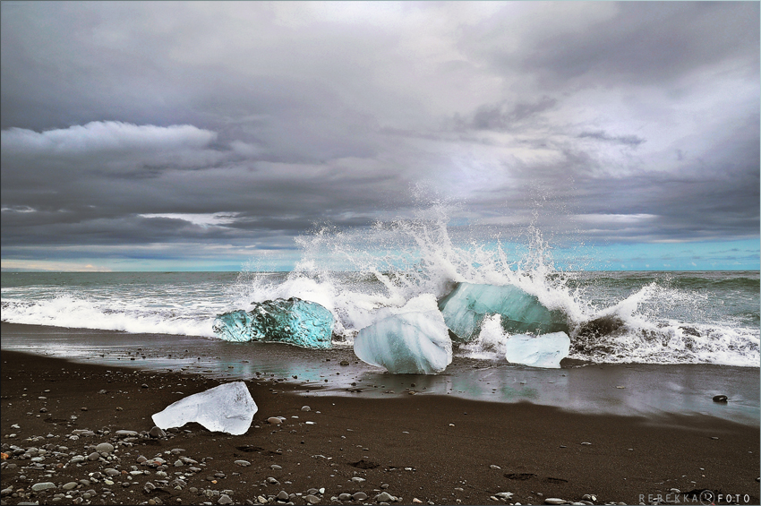 Beach on the rocks