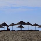 Beach silhouettes