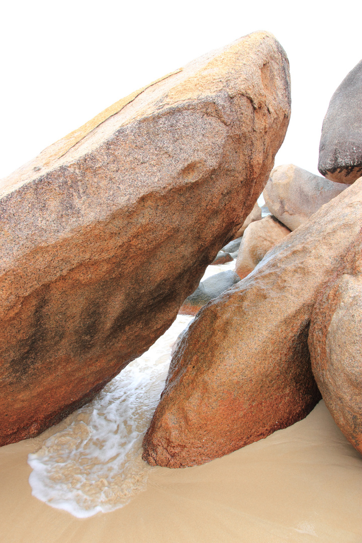 Beach Somewhere on Praslin, Seychelles