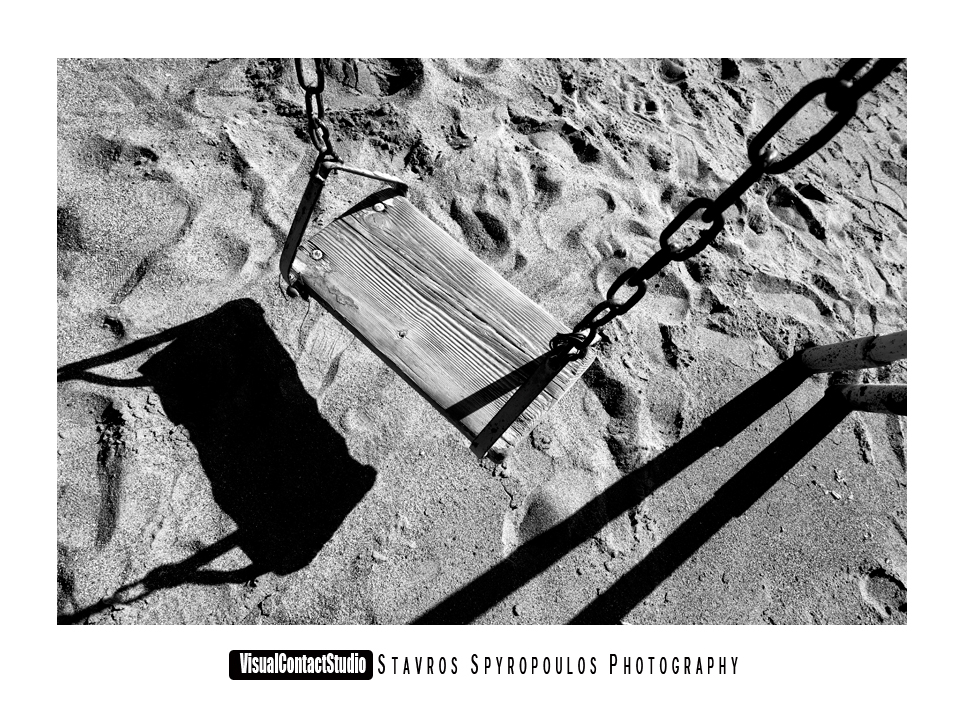 Beach swing, Kalamata, Peloponesse