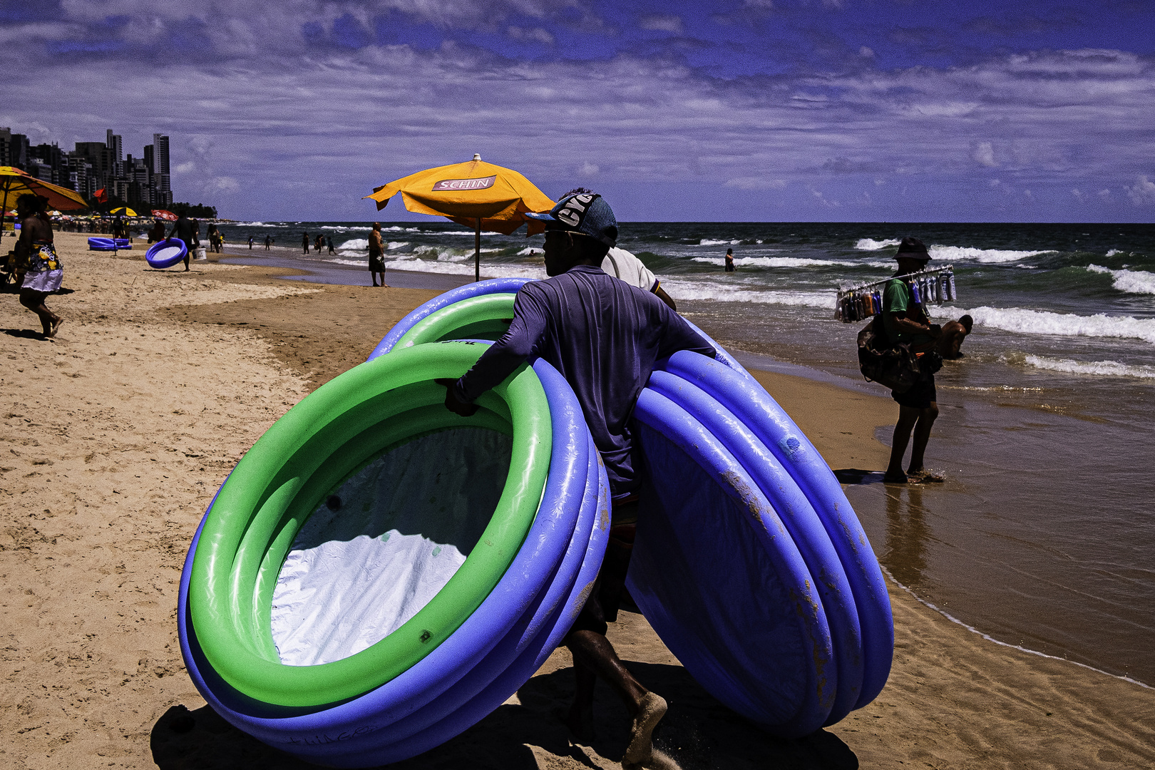 Beach vendor