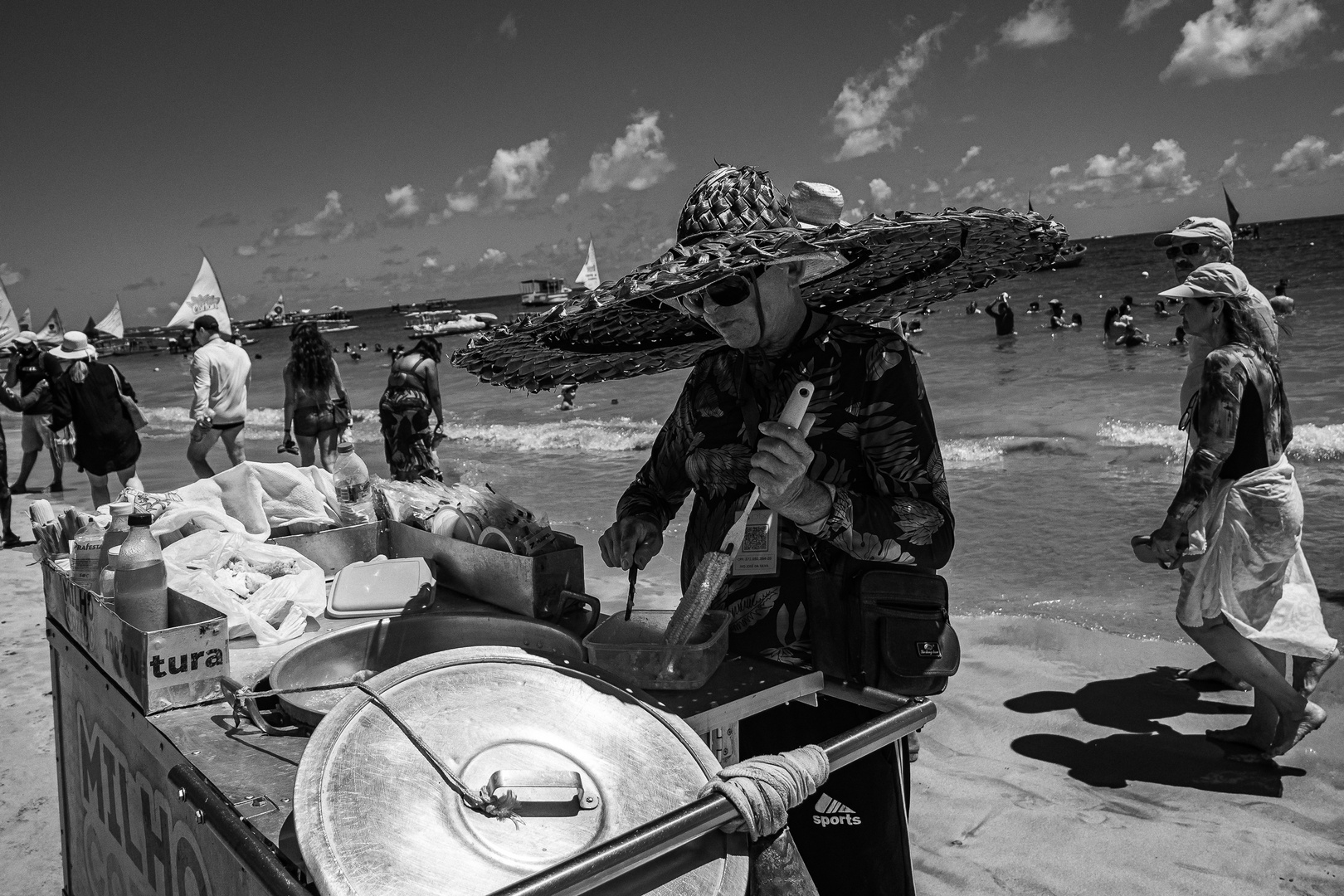 Beach vendor