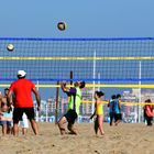 Beach Volley in action