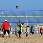 Beach Volley in action