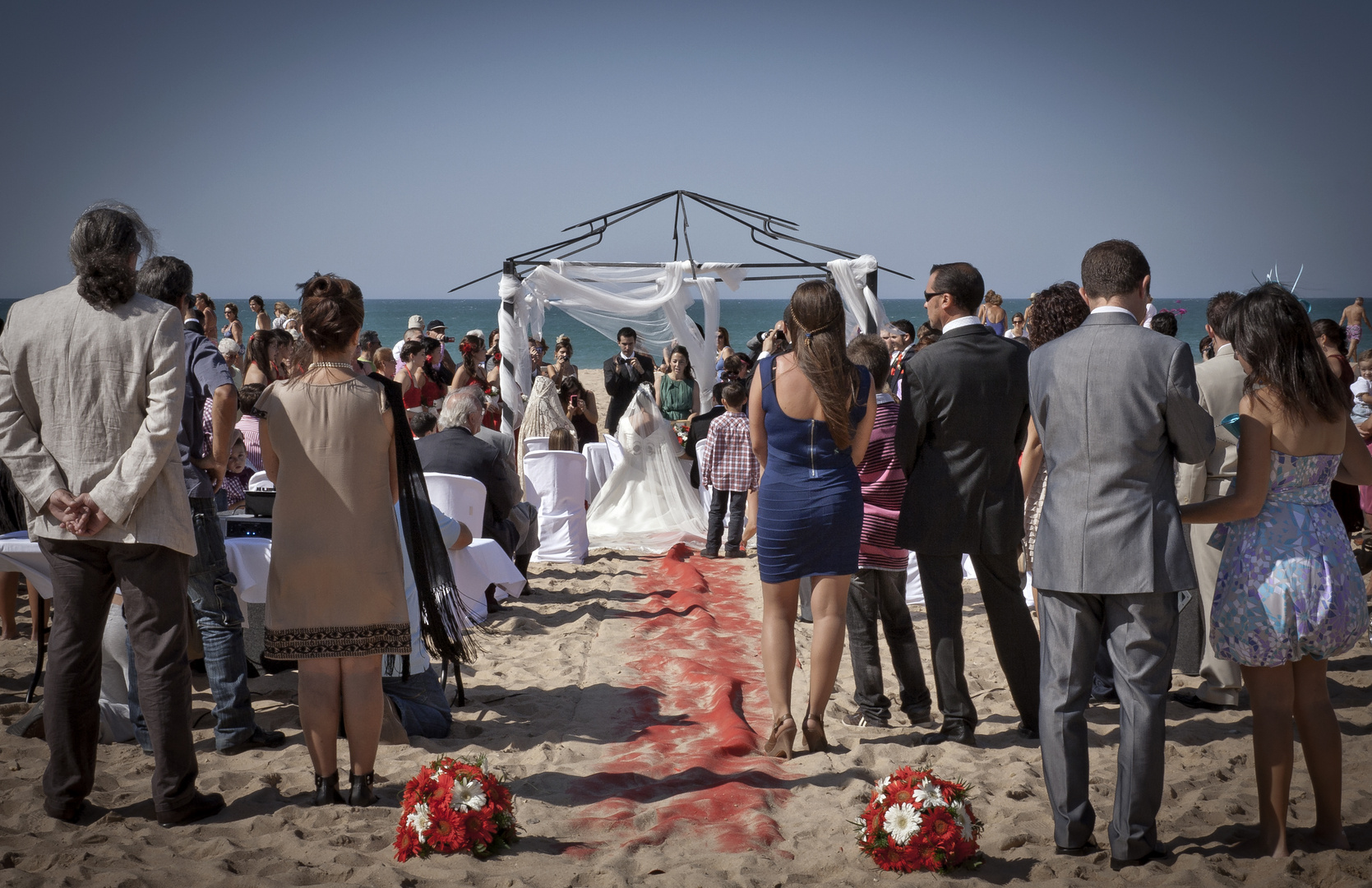 Beach Wedding - One !