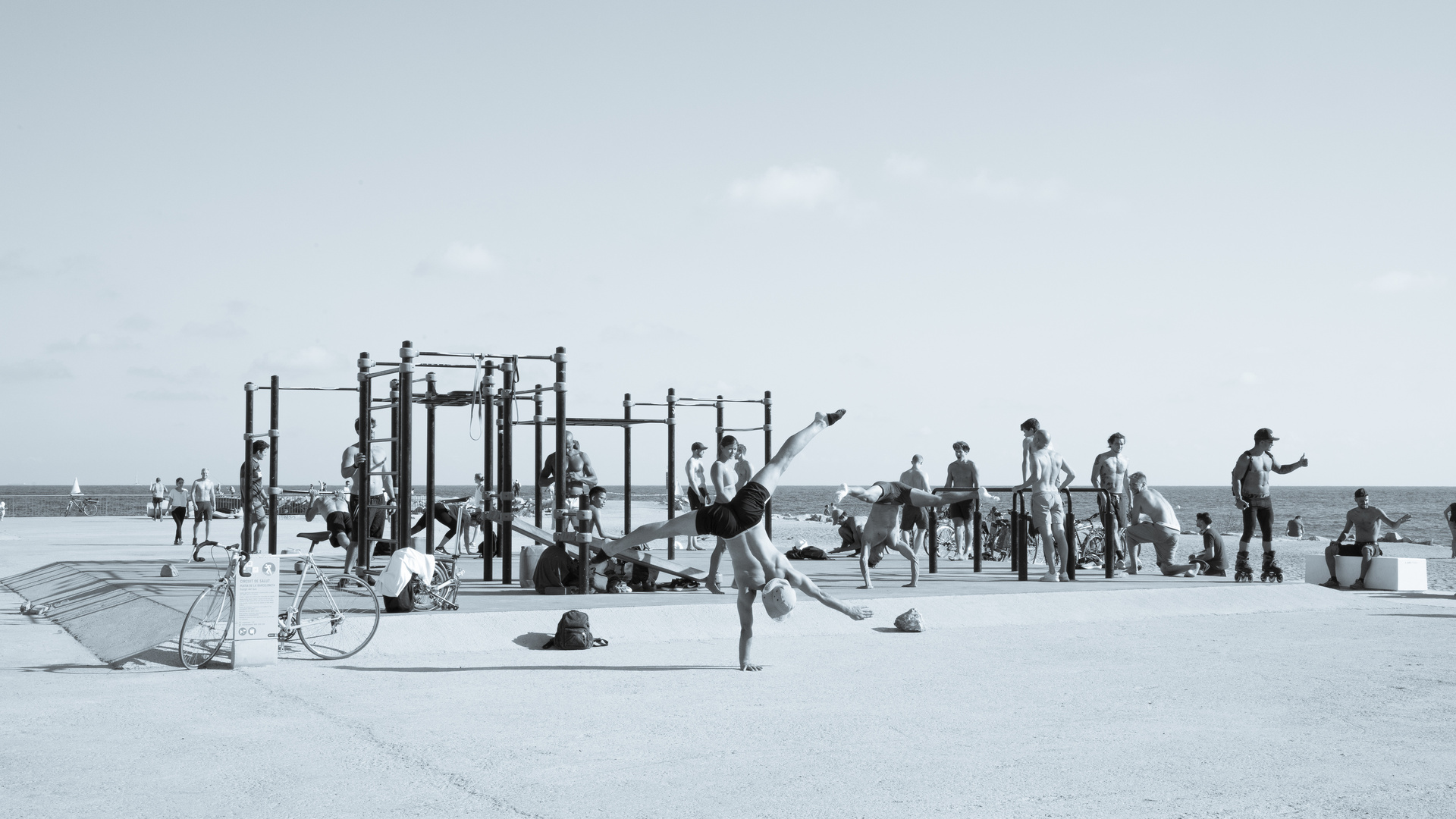 Beach Workout, Barcelona