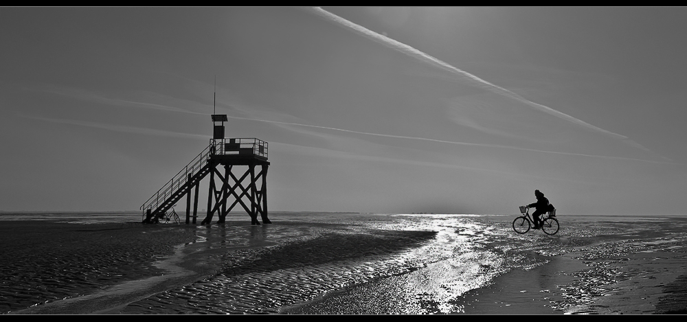 beachbiking oder das sogenannte wattradeln