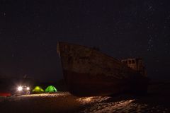 Beached ships / Lake Aral / Moynaq / Usbekistan