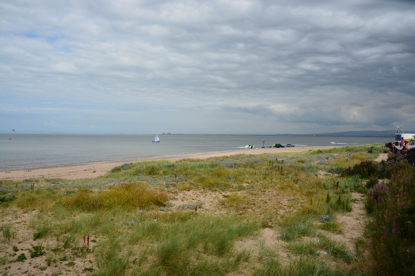 Beachfront in Fleetwood North England