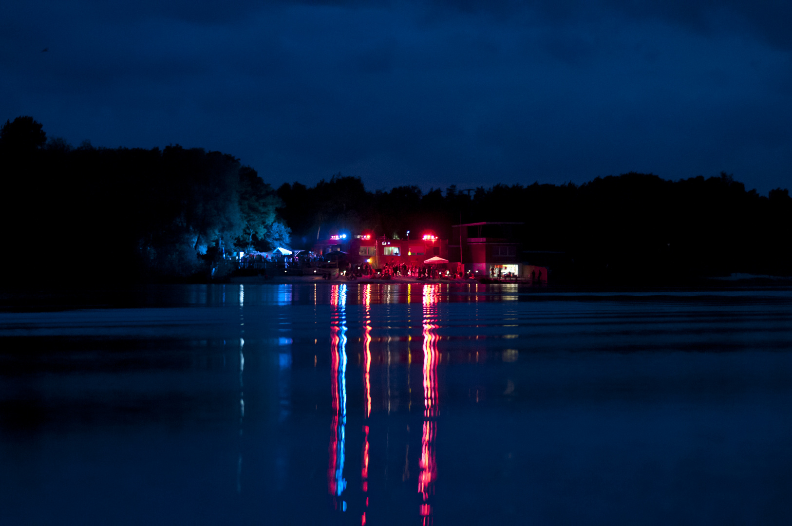 Beachparty - Anreise mit dem Boot