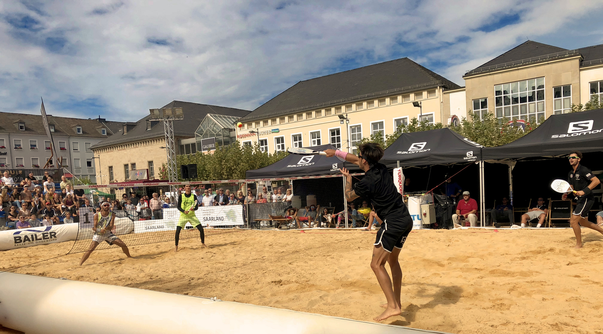 Beachtennis in Saarlouis