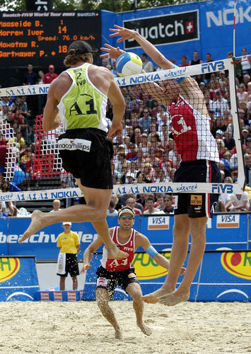 Beachvolleyball - Block