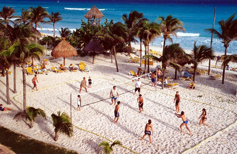 Beachvolleyball     "Playa del Carmen"