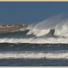 Beadnell bay in winter 14