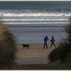 Beadnell bay in winter 18