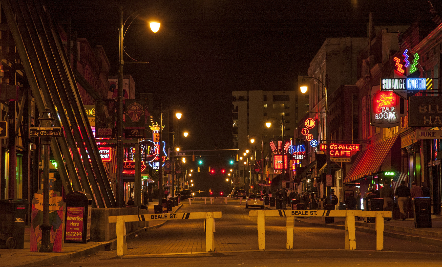 Beale Street Memphis Downtown Tennessee USA