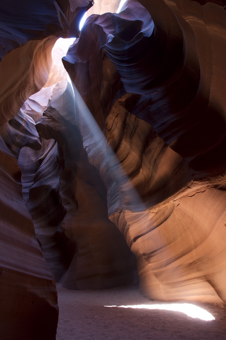 Beam im Upper Antelope Canyon