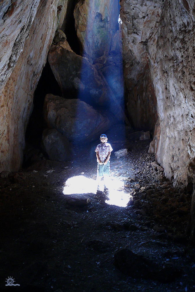 Beam me up -Scotty oder die Höhle der 99 Heiligen.