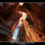 Beam of light in Upper Antelope Canyon - United States