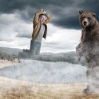 Bear attack