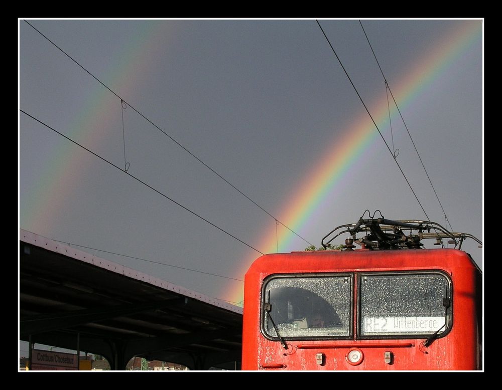 "Bearbeiteter" Regenbogen